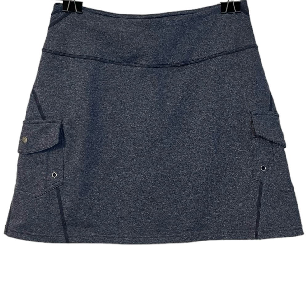 Women’s Athleta Dipper Oasis Cargo Skort Sz XS Athletic Wear Dark Heather Gray